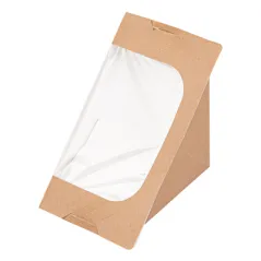 BOÎTES SANDWICH TRIPLE AVEC FENÊTRE